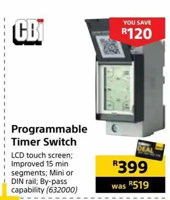 Builders Warehouse Programmable timer switch offer