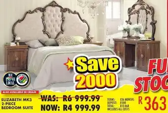 Lewis Elizabeth MK3 2-piece Bedroom Suite offer