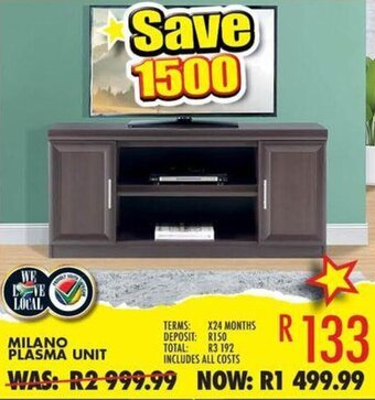 Lewis Milano Plasma Unit offer