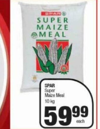 Spar SPAR Super Maize Meal 10kg offer