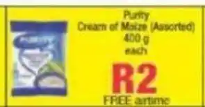 Spar Purity Cream or Maize (Assorted) 400g offer