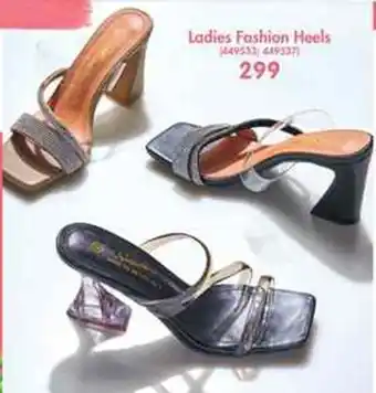 Makro Ladies Fashion Heels offer