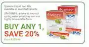 Spatone liquid iron 28s