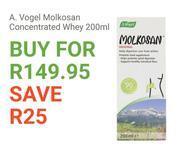 A.vogel molkosan concentrated whey-200ml