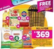 Game Snowflake cake wheat flour 5kg + selati brown sugar 5kg- for all 4 offer