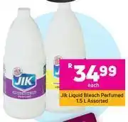 Game Jik liquid bleach perfumed 1.5 l assorted- each offer