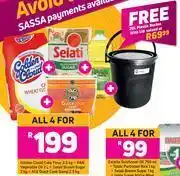 Game Golden cloud cake flour 2.5 kg + pan vegetable oil 2l- for all 4 offer