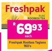 Game Freshpak rooibos tagless- 160's offer