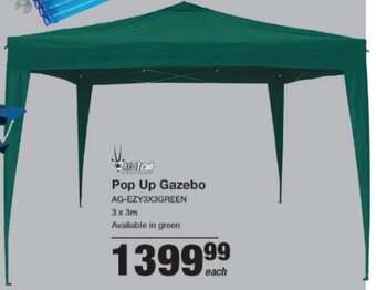 Mica Pop Up Gazebo 3 x 3m offer