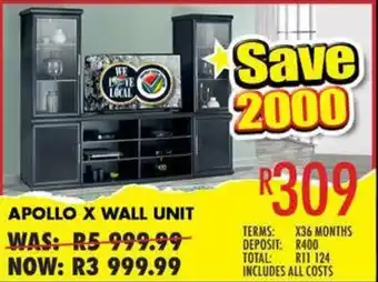 Lewis Apollo X Wall Unit offer