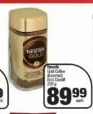 Spar Nescafe Gold Coffee Assorted (excl. Decaf) 200g offer