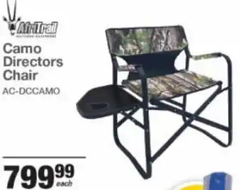 Camo Directors Chair