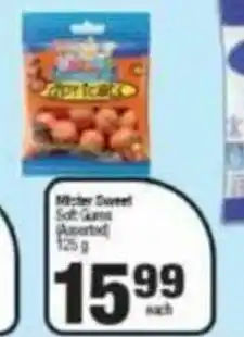 Spar Mister Sweet Soft Gums 125g offer