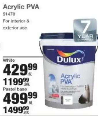 Mica Acrylic PVA For Interior & Exterior Use offer