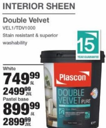 Mica Interior Sheen Double Velvet 5L offer