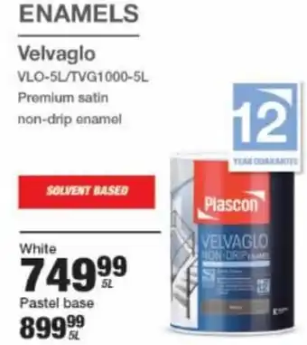 Enamels Velvaglo 1L