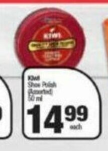 Kiwi Shoe Polish 50ml