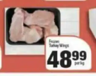 Spar Frozen Turkey Wings per kg offer