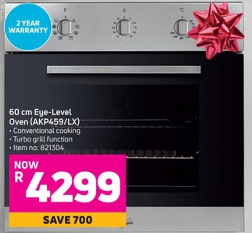 Whirlpool 60cm EyeLevel Oven offer at Game