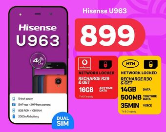 PEP Smartphones hisense offer