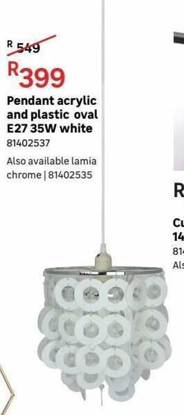 Leroy Merlin Pendant lamp offer