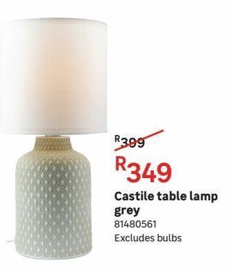 Leroy Merlin Table lamp offer