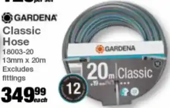 Gardena Classic Hose 13mm x 20m