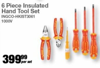 Mica Ingco 6 Piece Insulated Hand Tool Set offer