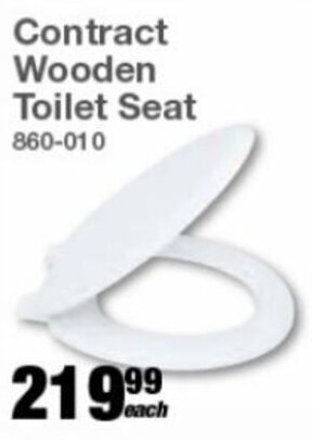 Mica Swartland Contract Wooden Toilet Seat offer