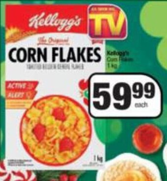 Spar Kellogg's Corn Flakes 1kg offer