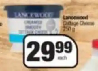 Lancewood Cottage Cheese 250g