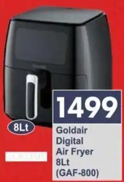President Hyper Goldair Digital Air Fryer 1Lt offer