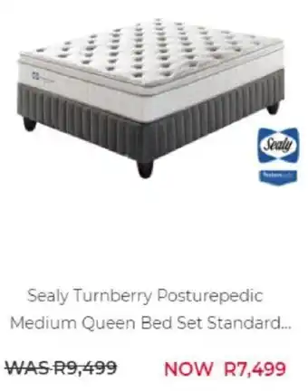 Dial a Bed Sealy Turnberry Posturepedic Medium Queen Bed Set Standard offer