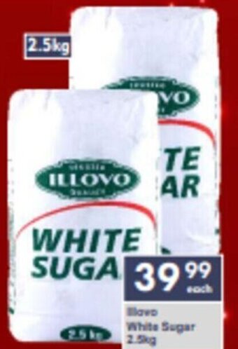 President Hyper Illovo White Sugar 2,5kg offer