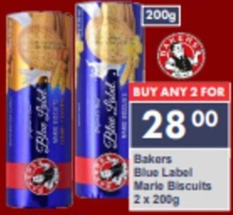 President Hyper Bakers Blue Label Marie Biscuits 2 x 200g offer