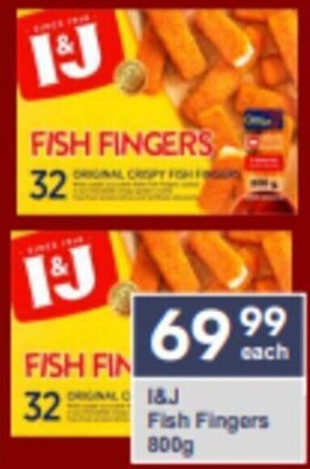 President Hyper I&J Fish Fingers 800g offer
