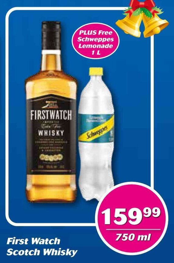First Watch Scotch Whisky 750 ml offer at Cambridge Liquor