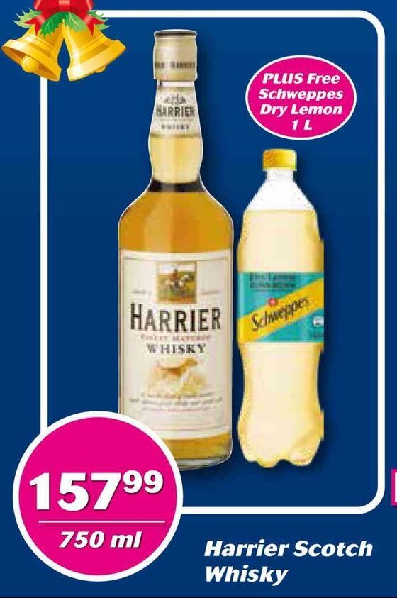 Harrier Scotch Whisky 750 ml offer at Cambridge Liquor
