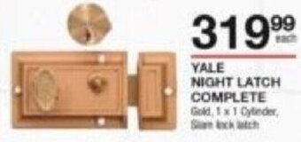 Yale Night Latch Complete