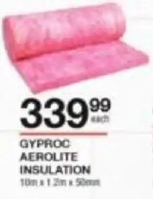 Gyproc Aerolite Insulation