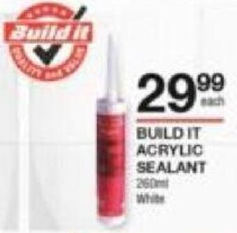 Build It Acrylic Sealant
