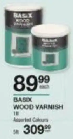 Basix Wood Varnish 1lt