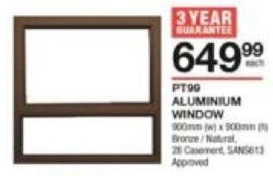 Aluminium Window offer at Build It