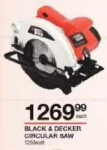 Black & Decker Circular Saw