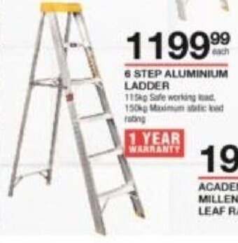 6 Step Aluminium Ladder