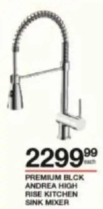 Build It Premium Blck Andrea High Rise Kitchen Sink Mixer offer