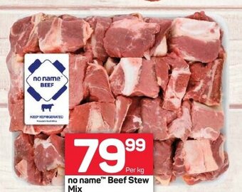 Pick n Pay No Name™ Beef Stew Mix per kg offer