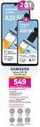 Game 2 x samsung galaxy a33 5g smartphone- on 1gb red top up core more data + promo red flexi 130 offer
