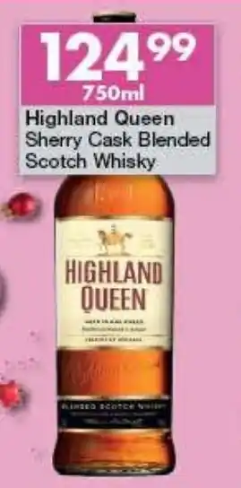 President Liquor Highland Queen Sherry Cask Blended Scotch Whisky 750ml offer