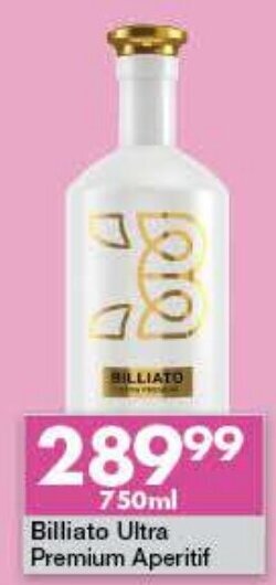 Biliato Ultra Premium Aperitif 750ml offer at President Liquor